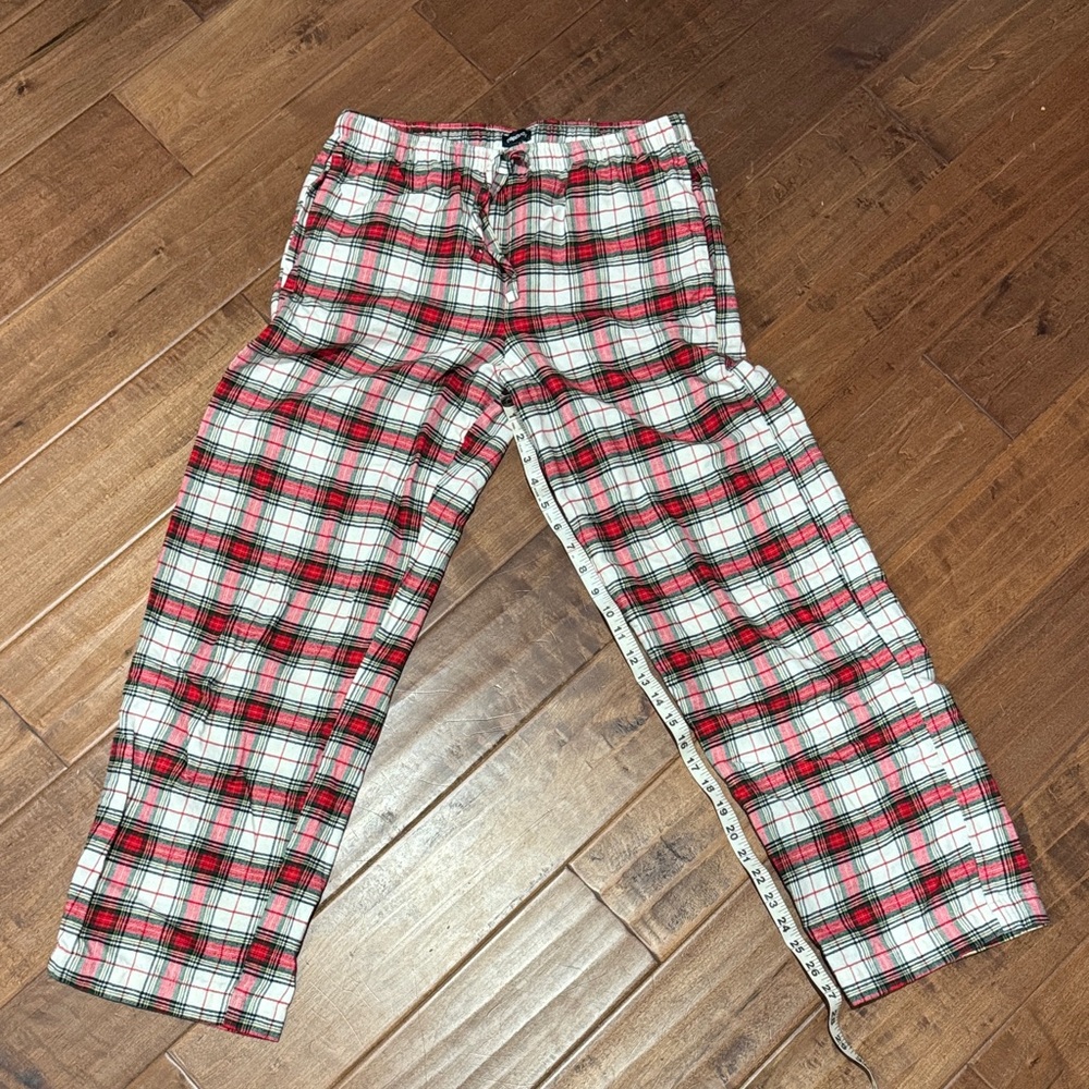 Gap Body Plaid Flannel PJ Pants